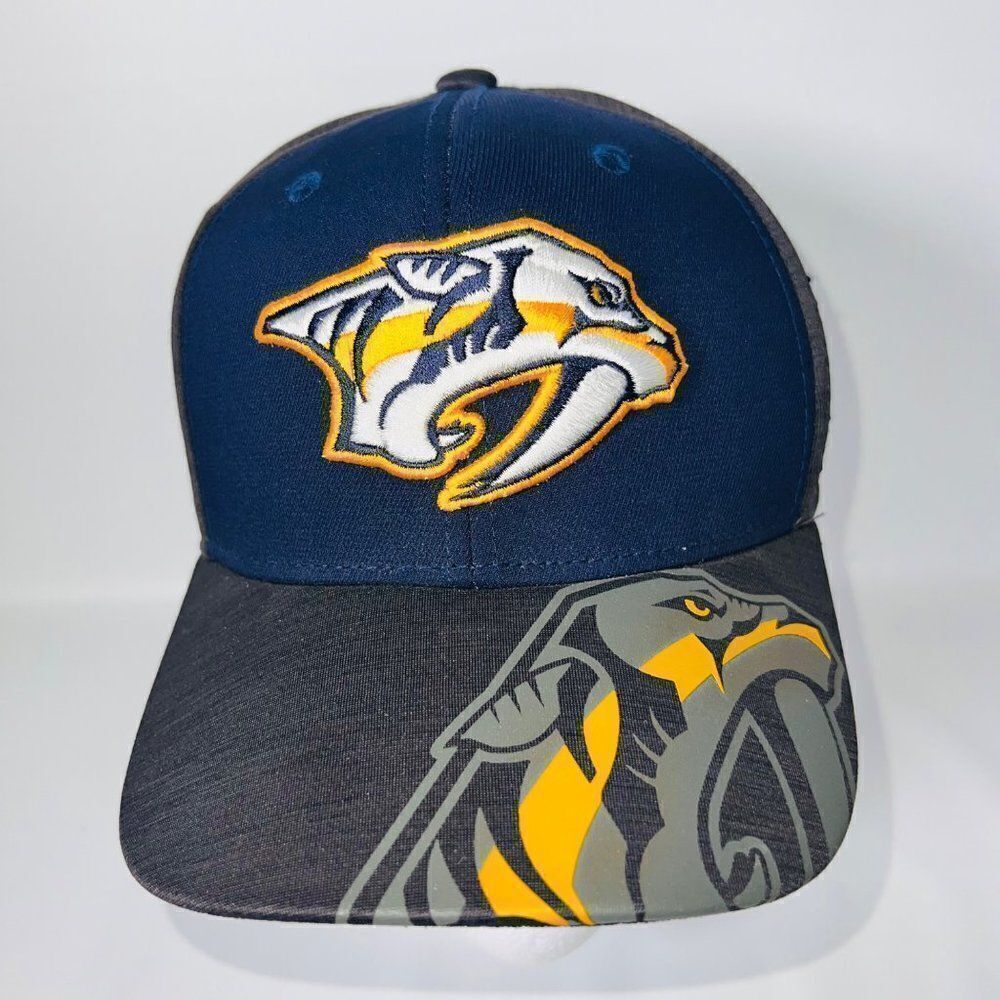 ‎Reebok 2017 Nashville Predators Playoff Hat Fitted OSFM
